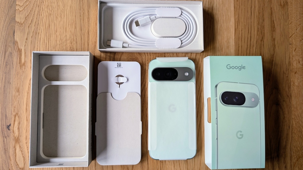 Lieferumfang Pixel 9