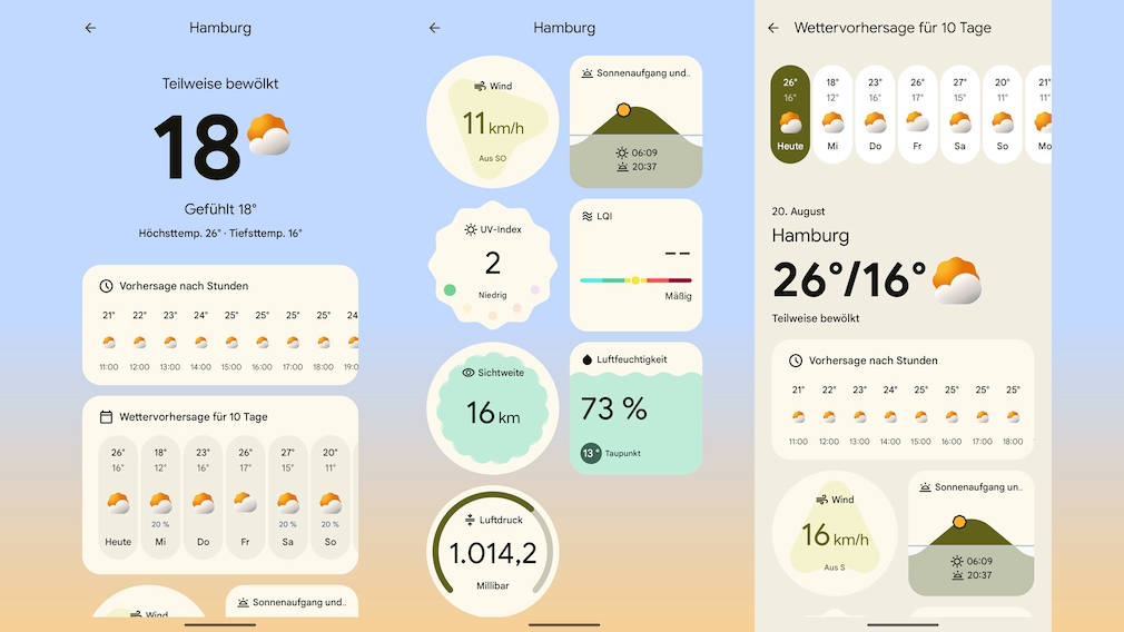 Pixel Wetter App