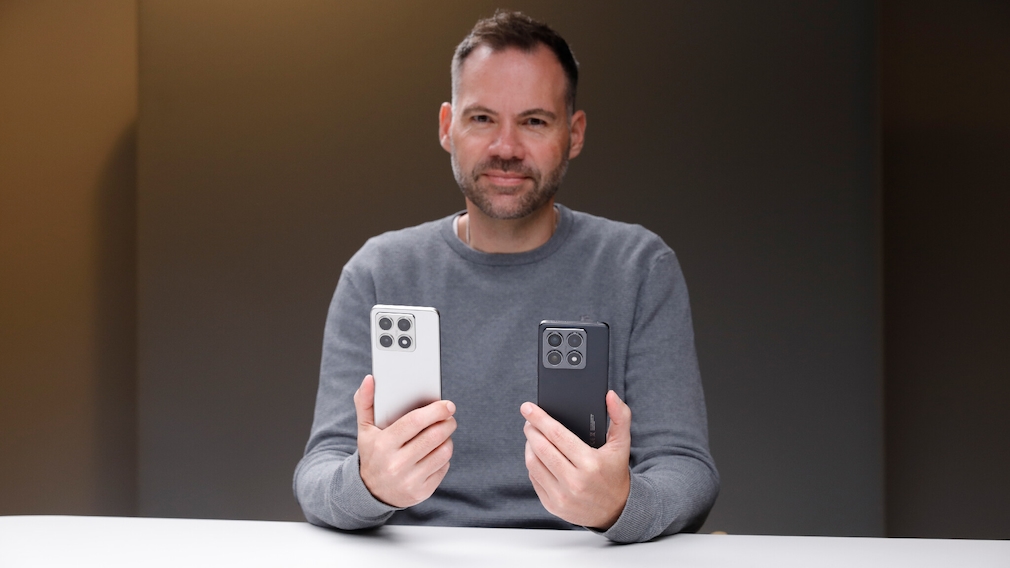 Xiaomi 14T und Xiaomi 14T Pro mit Redakteur Michael Huch.