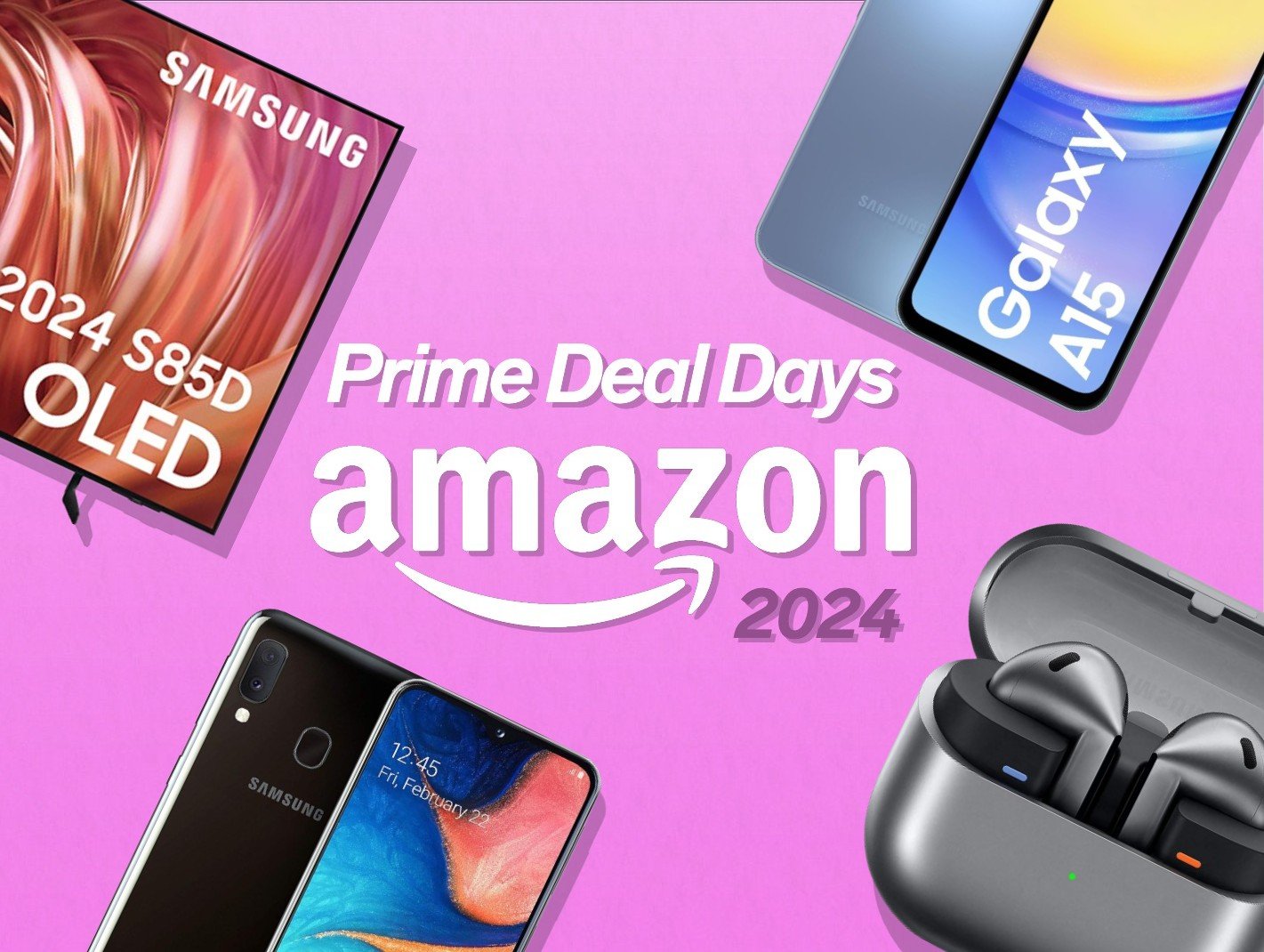 Beispielabbildungen für Angebote vor und am zweiten Amazon Prime Day 2024