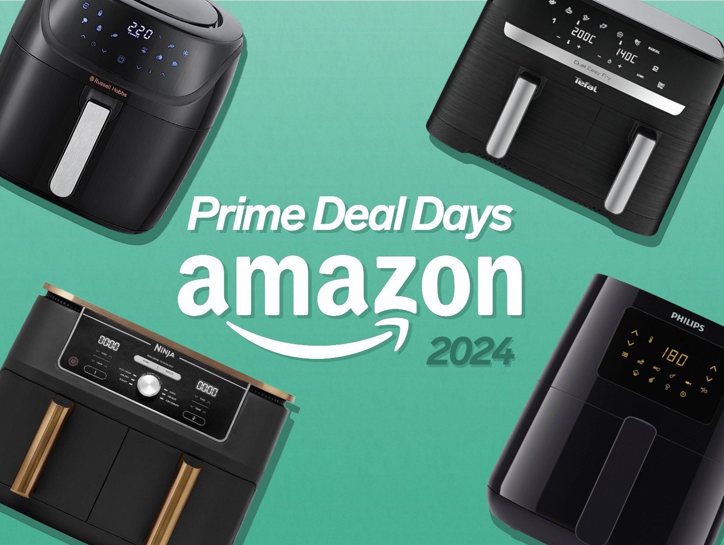 Beispielabbildungen für Angebote vor und am zweiten Amazon Prime Day 2024