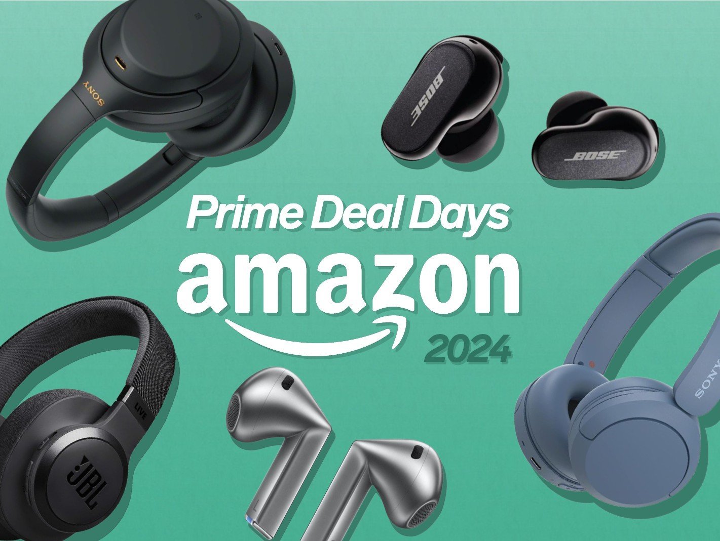 Beispielabbildungen für Angebote vor und am zweiten Amazon Prime Day 2024 