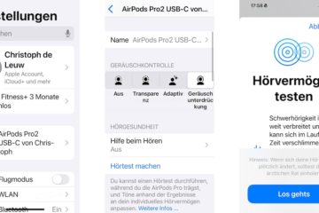 AirPods Pro 2: So machen Sie die In-Ears als Hörhilfen fit