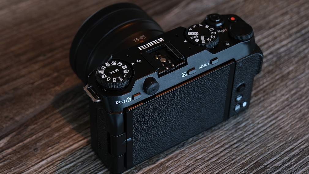 Fujifilm X-M5 Mikrofonanschluss