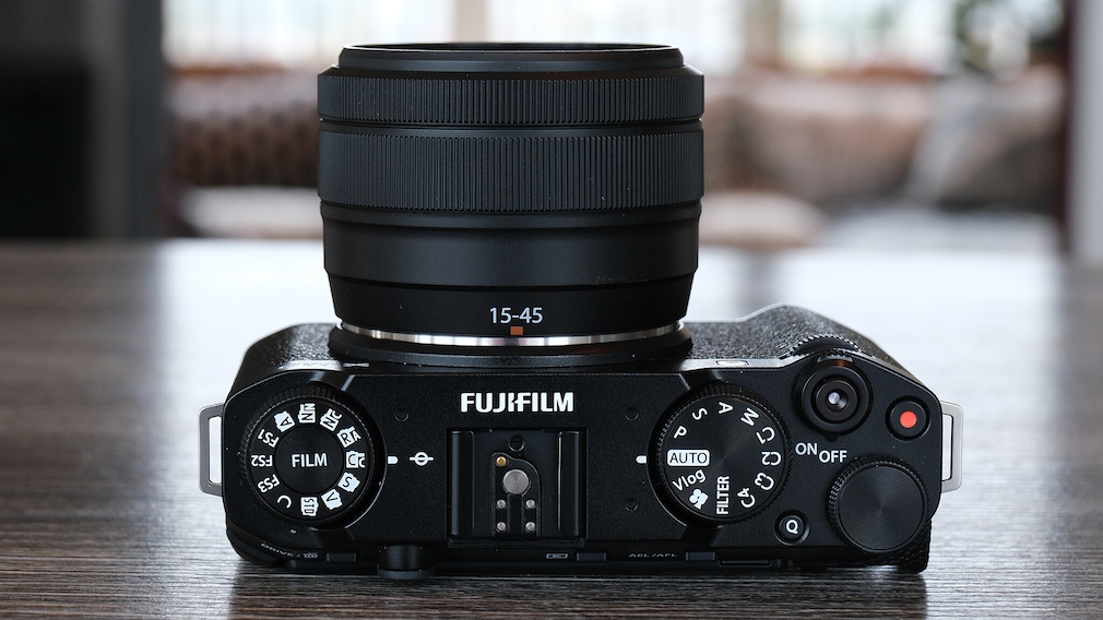 Fujifilm X-M5 Oberseite