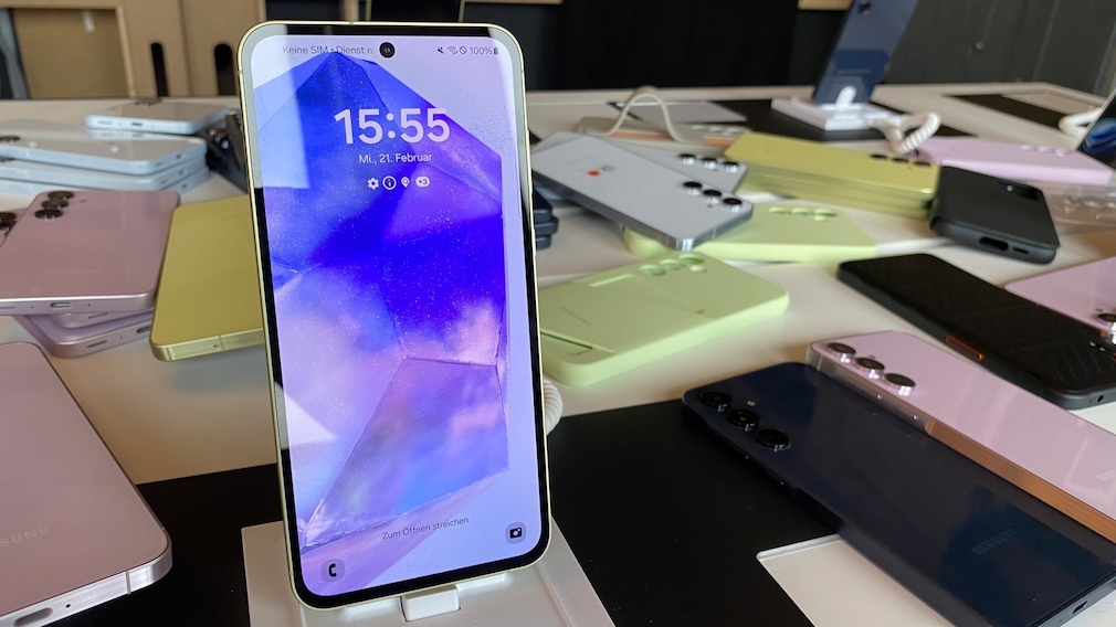 Galaxy A55: Viele Farben