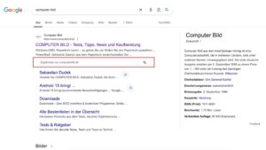 Dieses Google-Suchfeld verschwindet - COMPUTER BILD