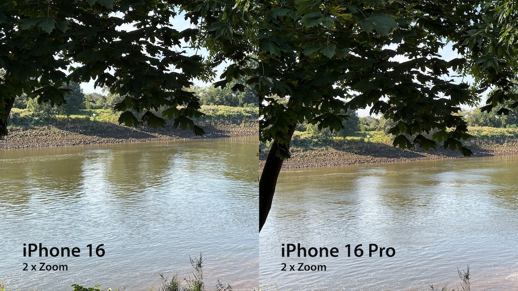iPhone 16 vs. iPhone 16 Pro (Max): Aufnahme mit 2 x Zoom
